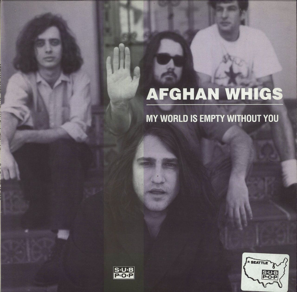 Afghan Whigs My World Is Empty Without You - Stickered sleeve German 12" vinyl single (12 inch record / Maxi-single) SP42/203