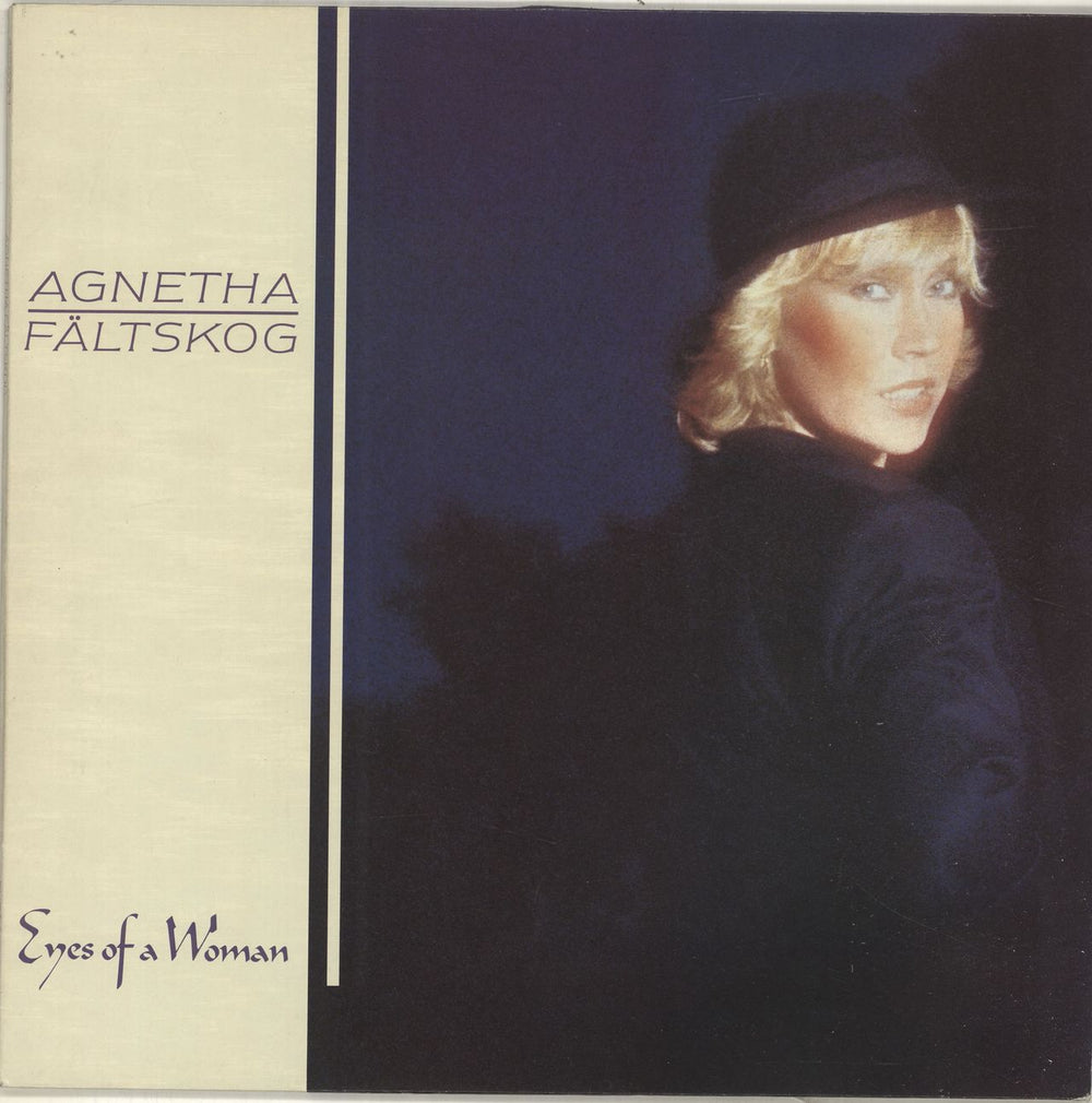 Agnetha Fältskog Eyes Of A Woman Dutch vinyl LP album (LP record) 825600-1