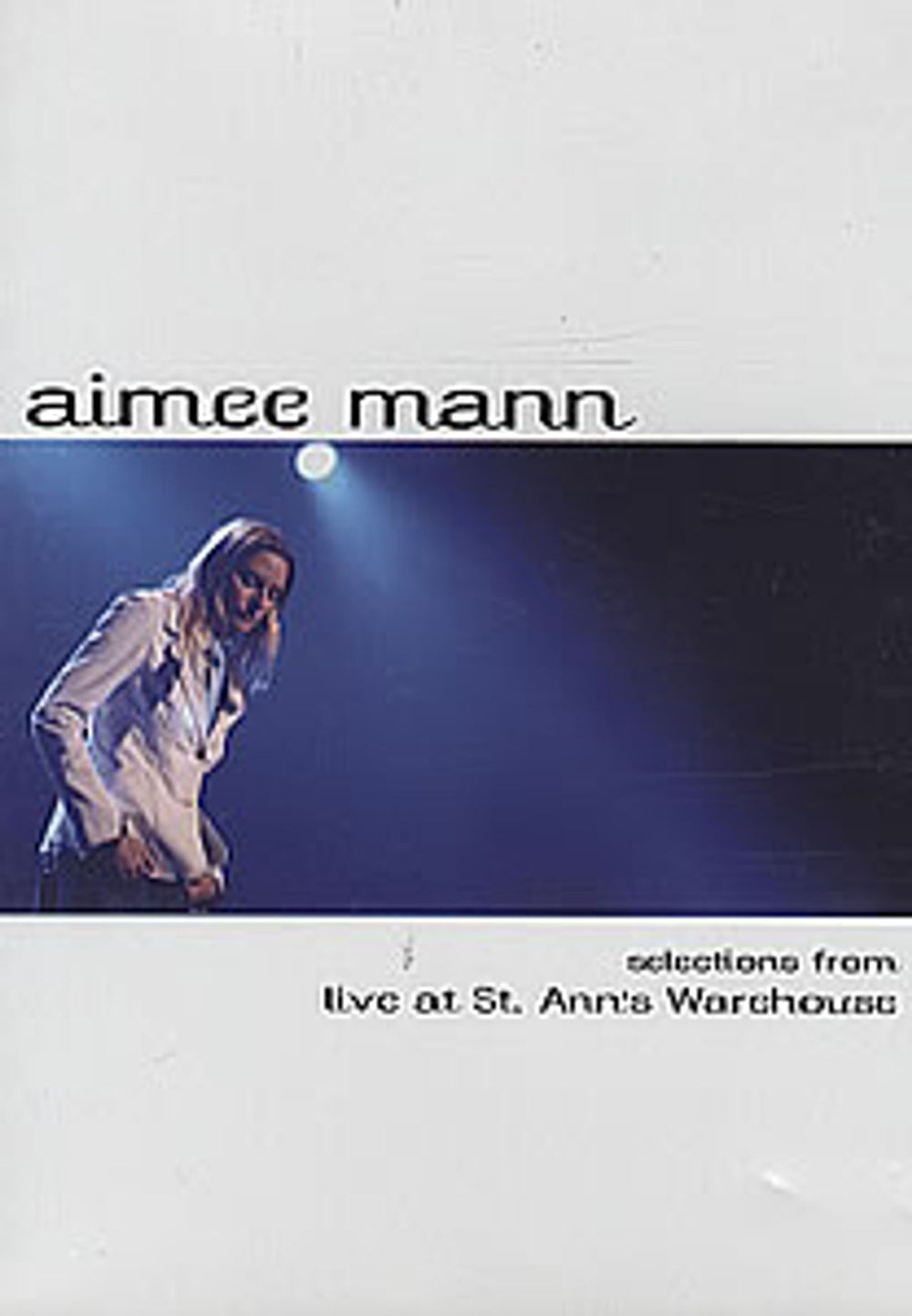 Aimee Mann Selections From 'Live At St. Ann's Warehouse' US Promo DVD Single SE0149