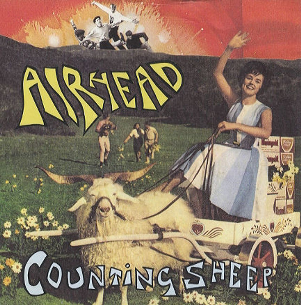 Airhead Counting Sheep UK 7" vinyl single (7 inch record / 45) KOW48