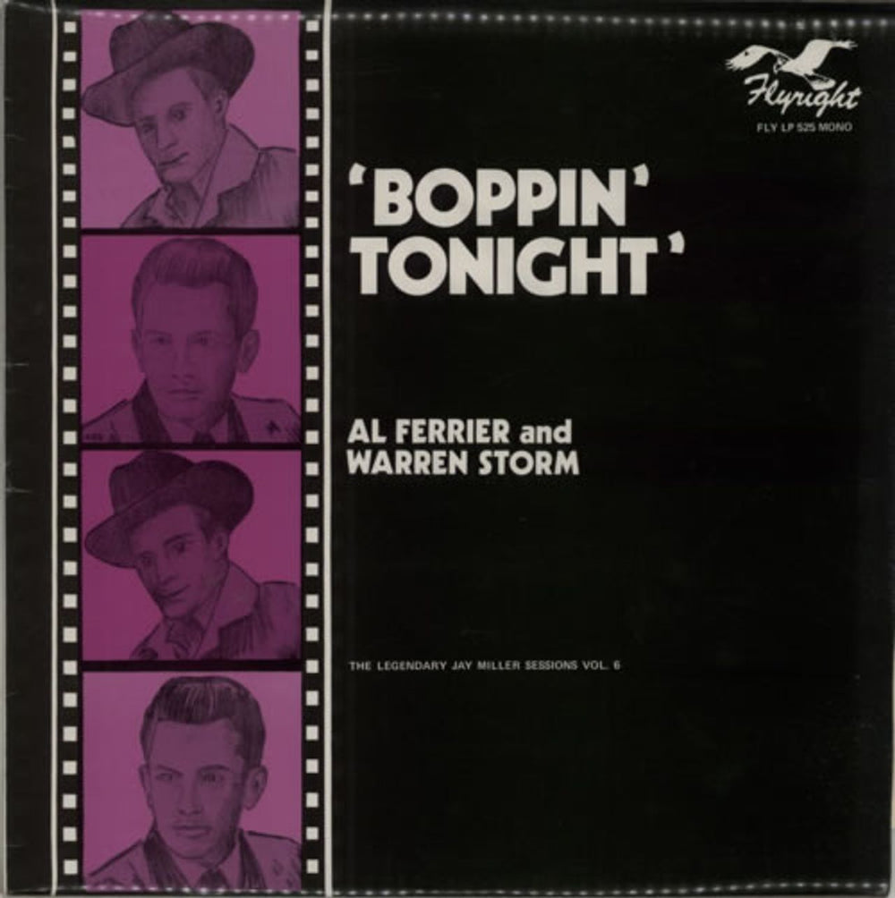 Al Ferrier Boppin' Tonight UK vinyl LP album (LP record) FLYLP525