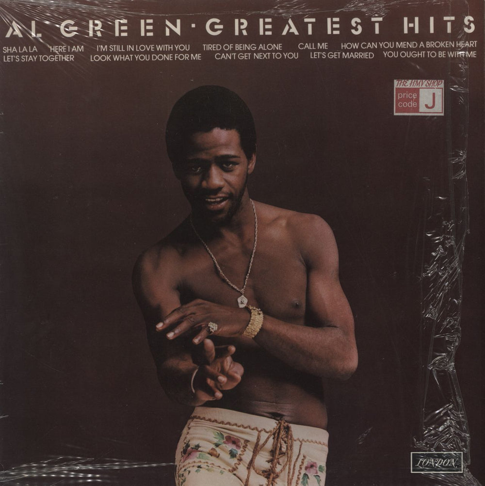 Al Green Greatest Hits - 1st - shrink UK vinyl LP album (LP record) SHU8481