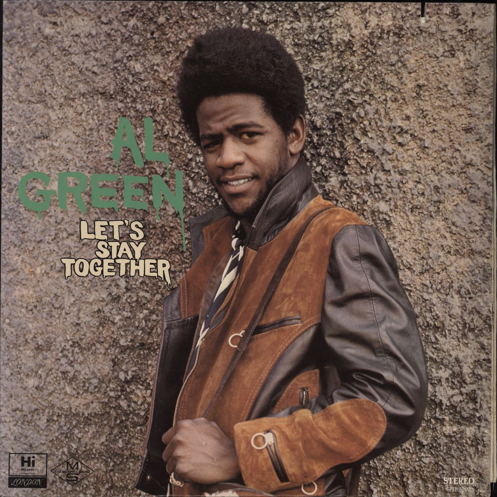 Al Green Let's Stay Together US vinyl LP album (LP record) SHL32070