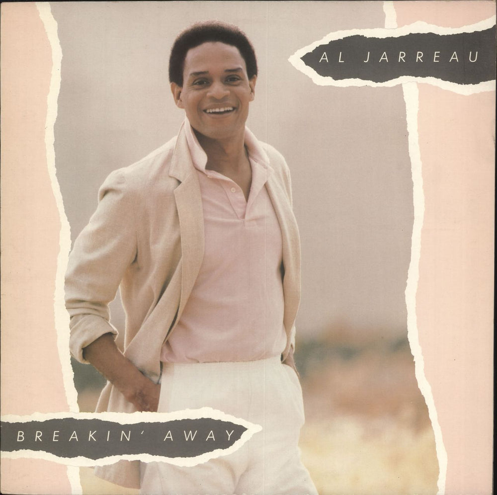 Al Jarreau Breakin' Away UK vinyl LP album (LP record) K56917