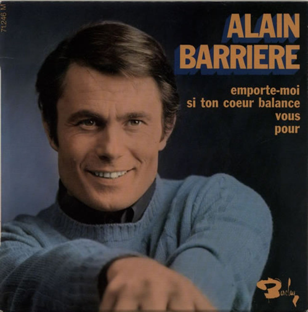 Alain Barriere Alain Barriere EP French 7" vinyl single (7 inch record / 45) 71246