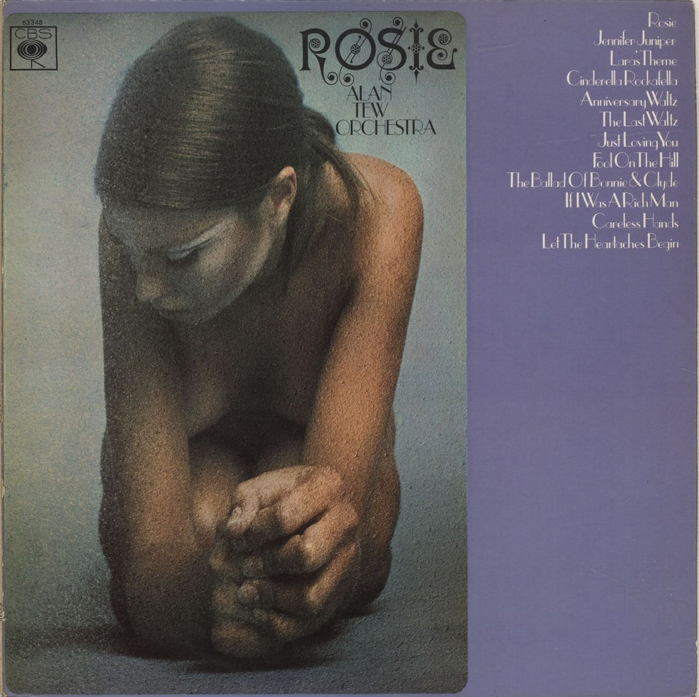 Alan Tew Rosie UK vinyl LP album (LP record) 63348