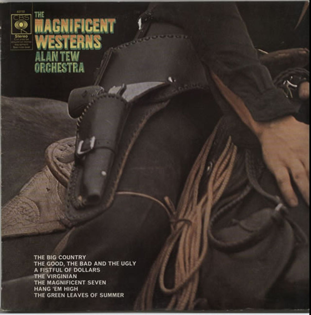 Alan Tew The Magnificent Westerns UK vinyl LP album (LP record) 63732