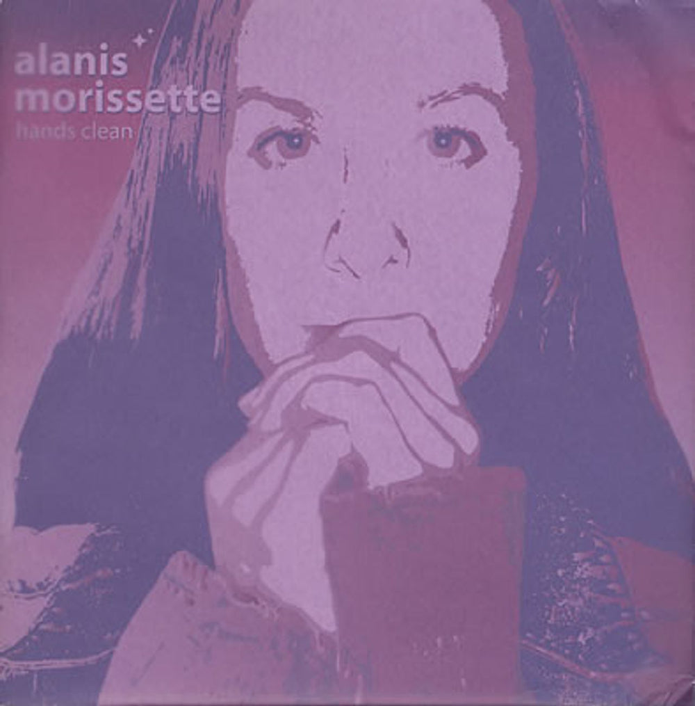 Alanis Morissette Hands Clean German Promo CD single (CD5 / 5") PRO2976