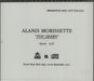 Alanis Morissette You Learn - Live Version US Promo CD single (CD5 / 5") ANSC5YO81761