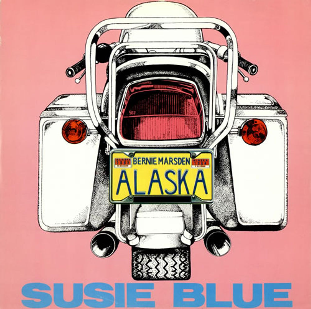 Alaska (UK) Bernie Marsden - Susie Blue UK 12" vinyl single (12 inch record / Maxi-single) 12KUT108