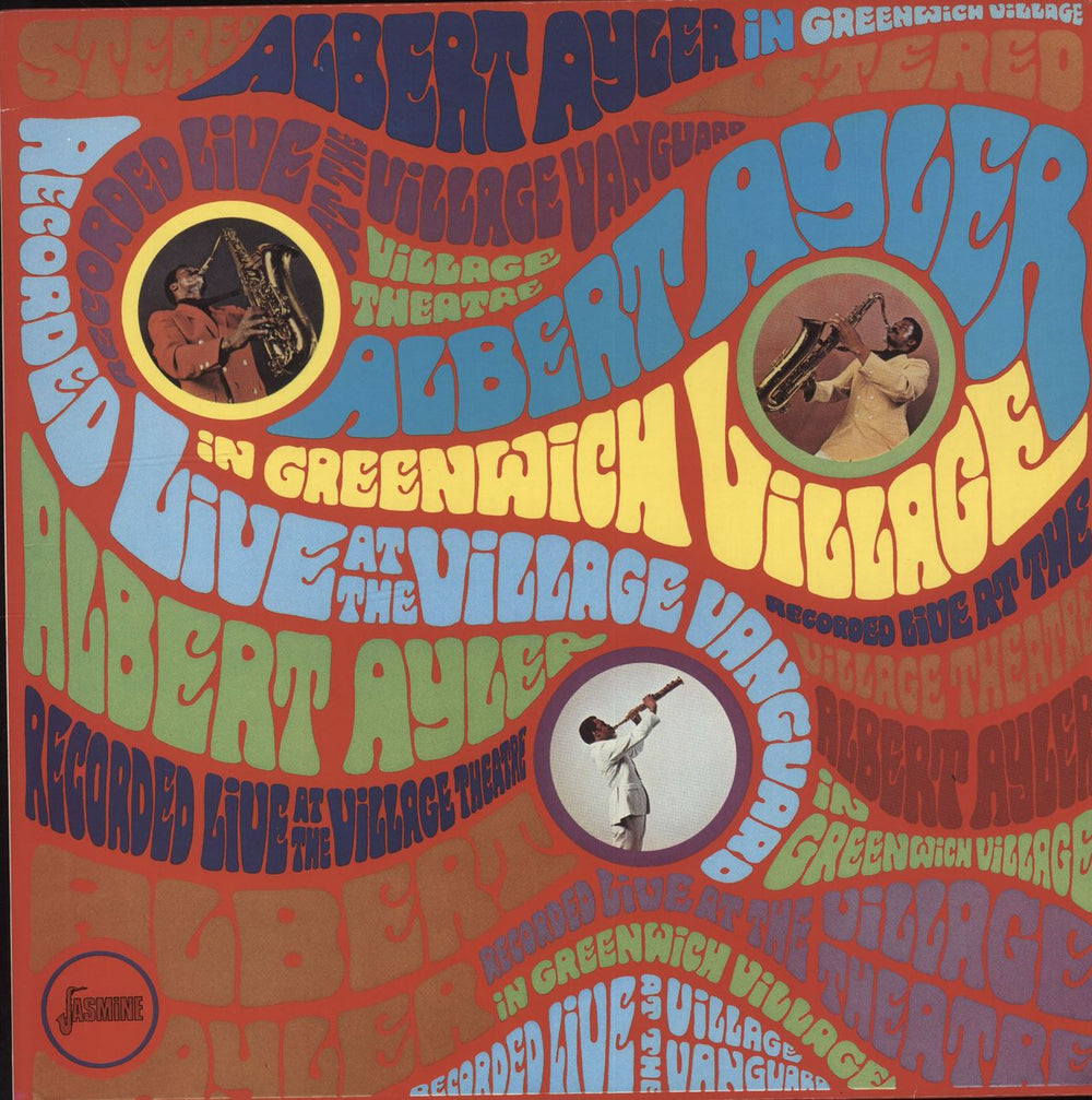 Albert Ayler In Greenwich Village UK vinyl LP album (LP record) JAS70