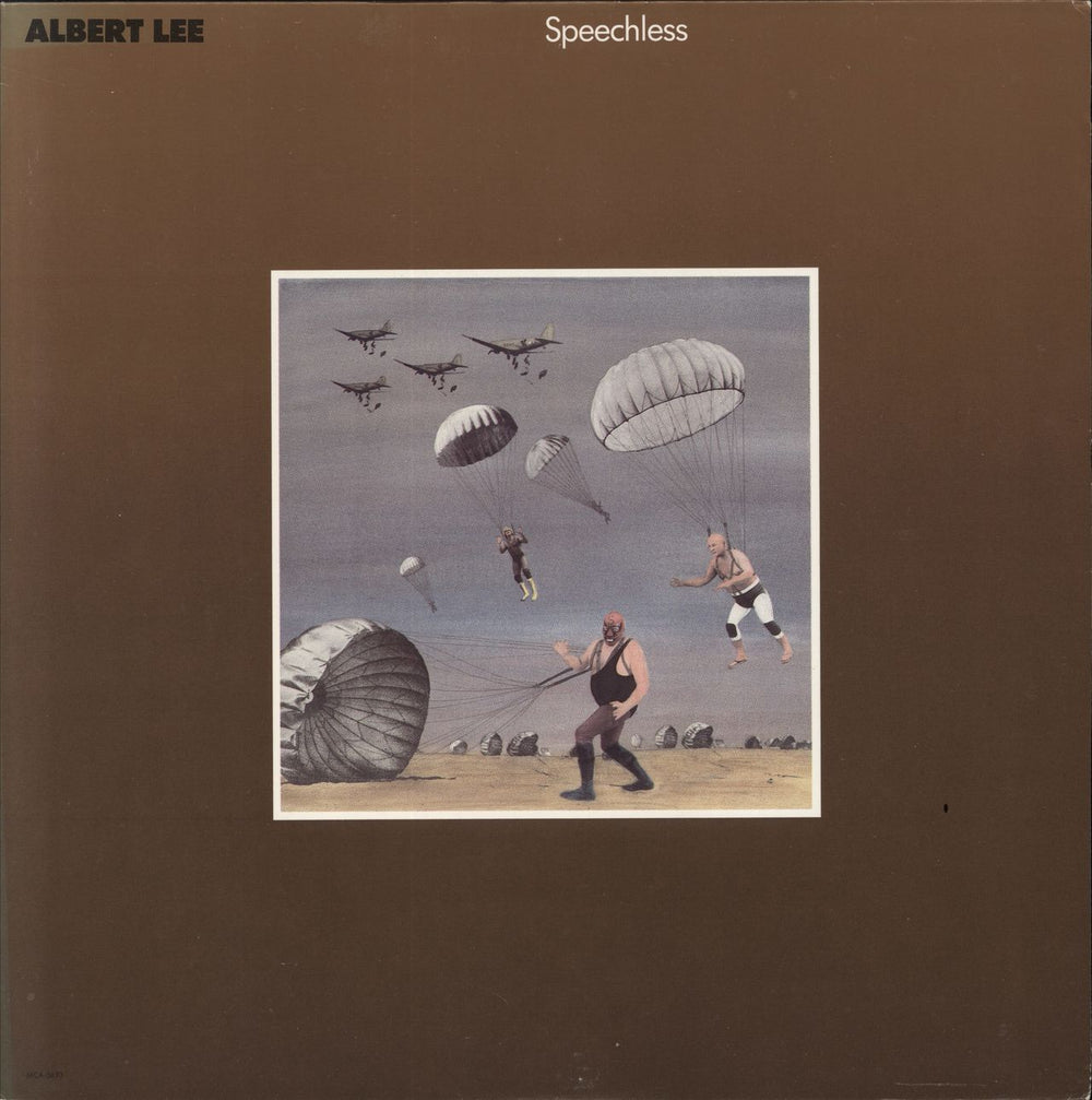 Albert Lee Speechless US vinyl LP album (LP record) MCA-5693