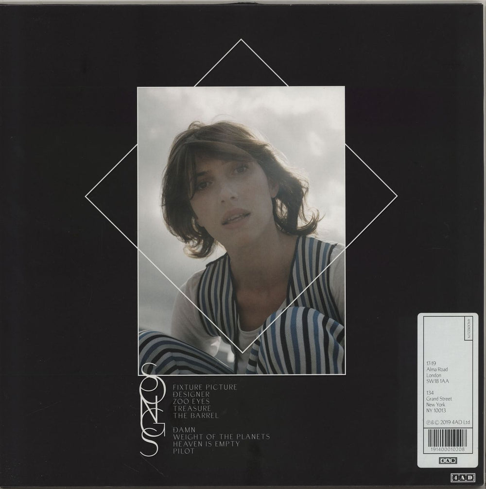 Aldous Harding Designer - Gold Vinyl UK vinyl LP album (LP record) 191400010208