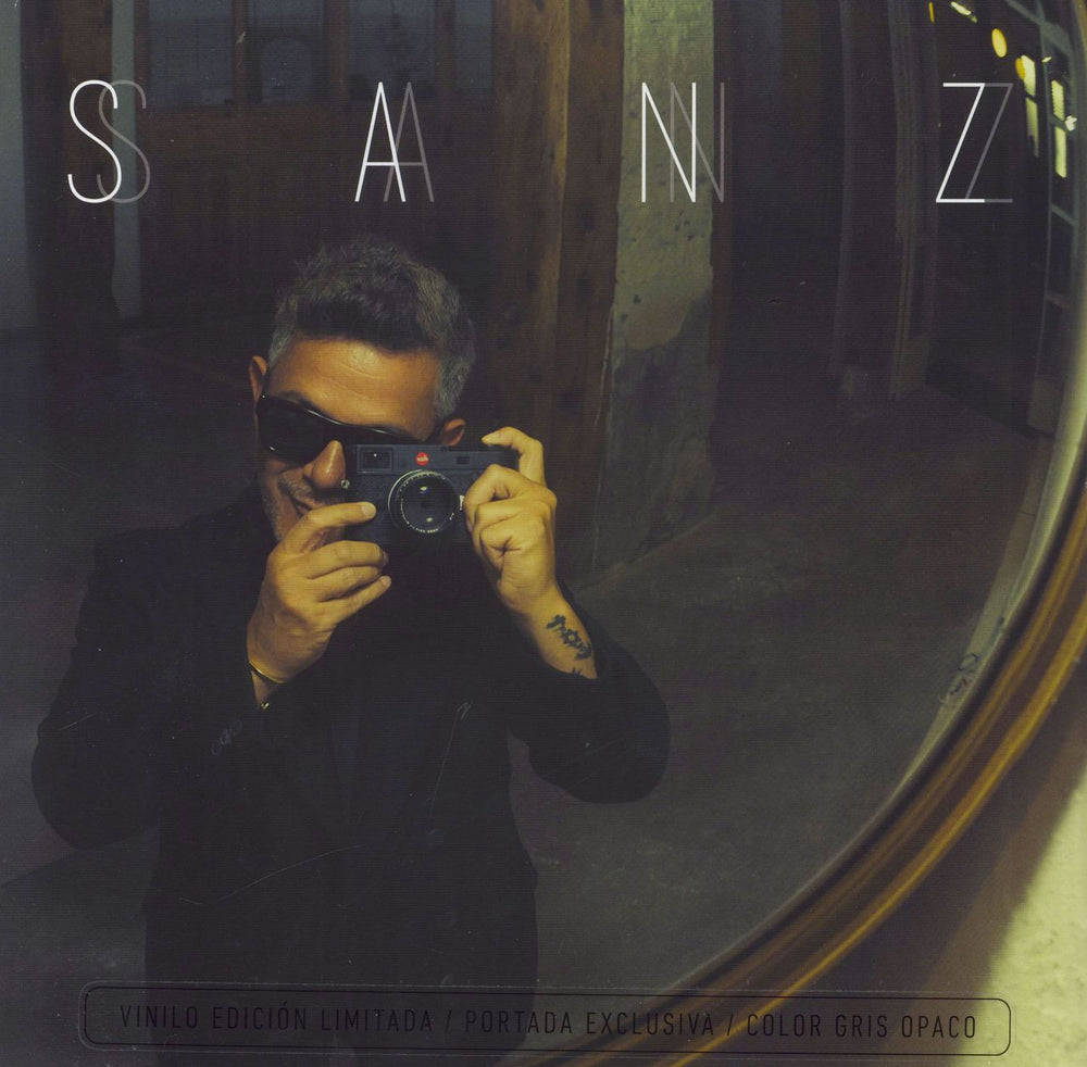 Alejandro Sanz Sanz - Grey Vinyl - Colour Sleeve Spanish vinyl LP album (LP record) 0602438967704