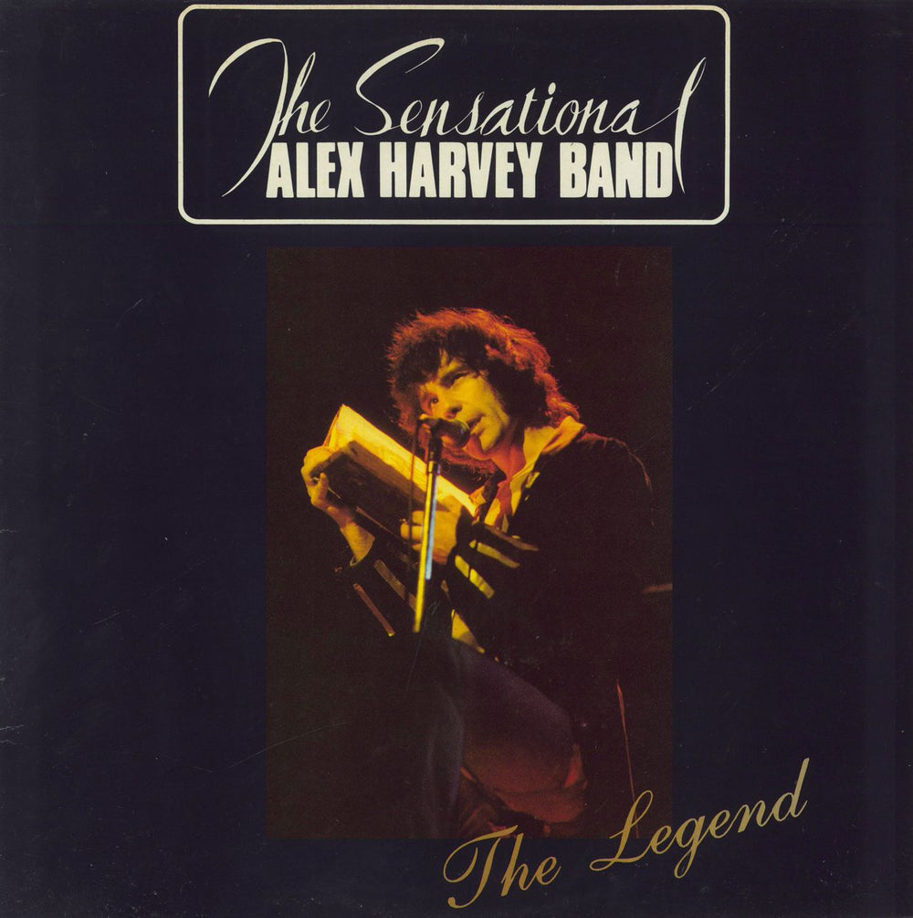 Alex Harvey (UK) The Legend UK vinyl LP album (LP record) SAH041