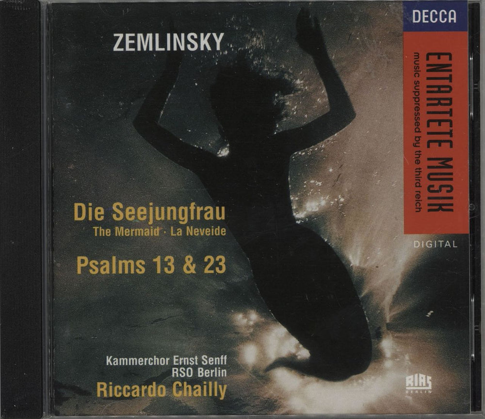 Alexander Zemlinsky Die Seejungfrau · Psalms 13 & 23 UK CD album (CDLP) 444969-2