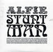 Alfie Stunt Man UK Promo CD single (CD5 / 5") REG87CDDJ