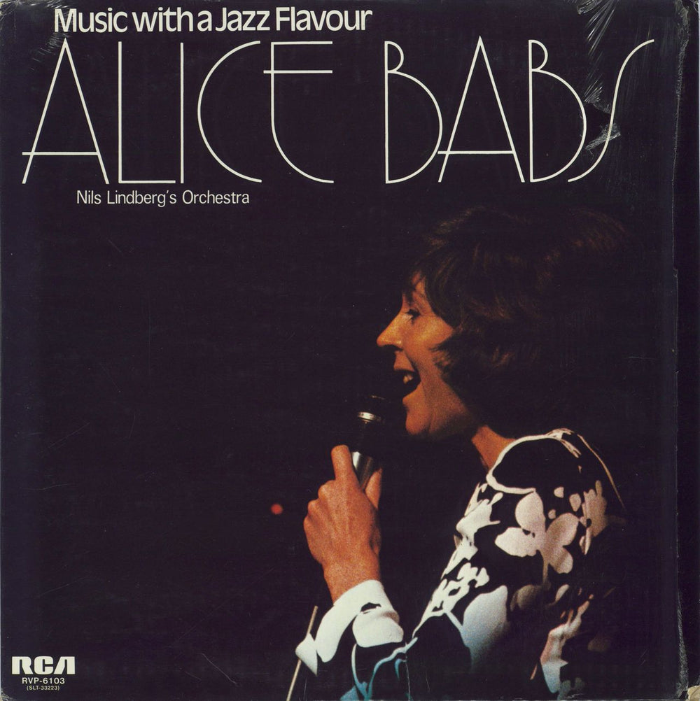 Alice Babs Music With A Jazz Flavour Japanese vinyl LP album (LP record) RVP-6103