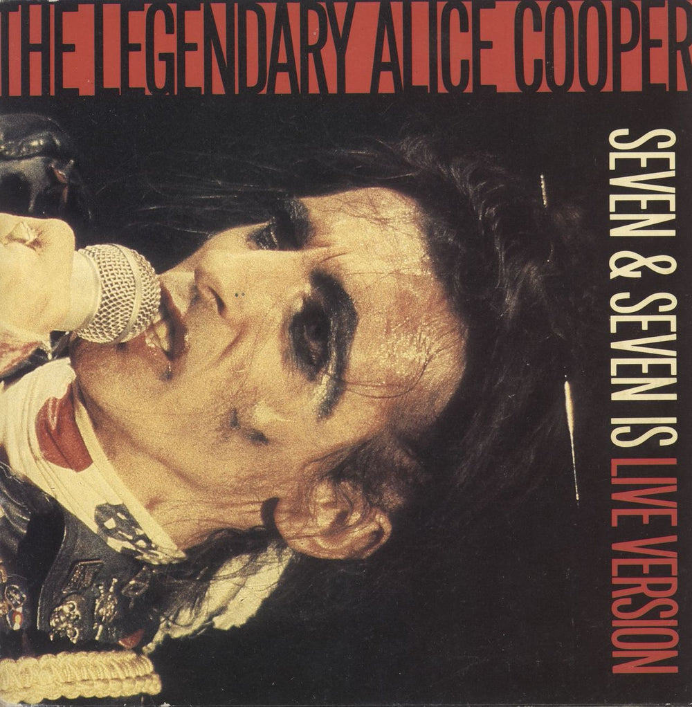 Alice Cooper Seven & Seven Is + Gatefold Sleeve UK 7" vinyl single (7 inch record / 45) K17924