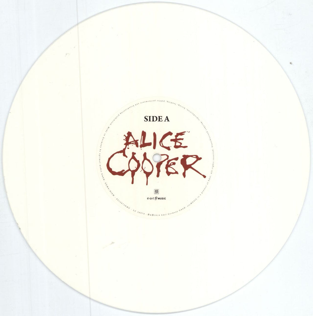 Alice Cooper The Sound Of A - White Vinyl + Numbered UK 10" vinyl single (10 inch record) COO10TH786300