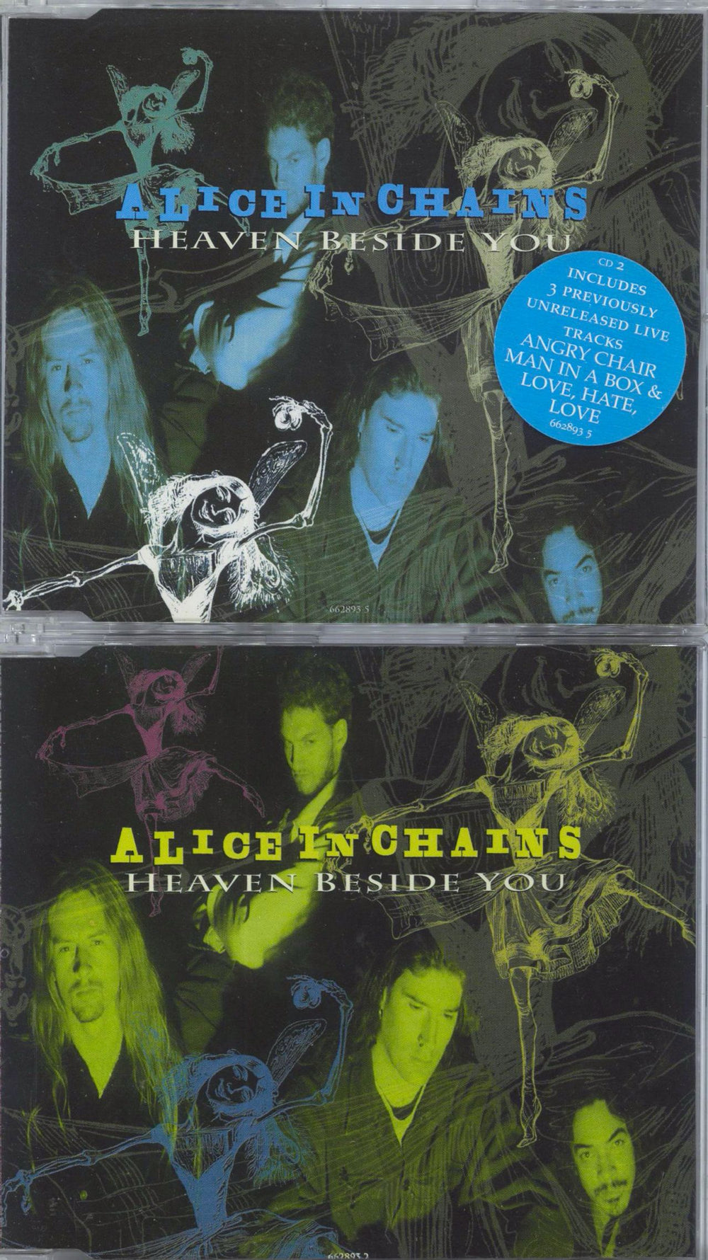 Alice In Chains Heaven Beside You UK 2-CD single set (Double CD single) 6628932/5