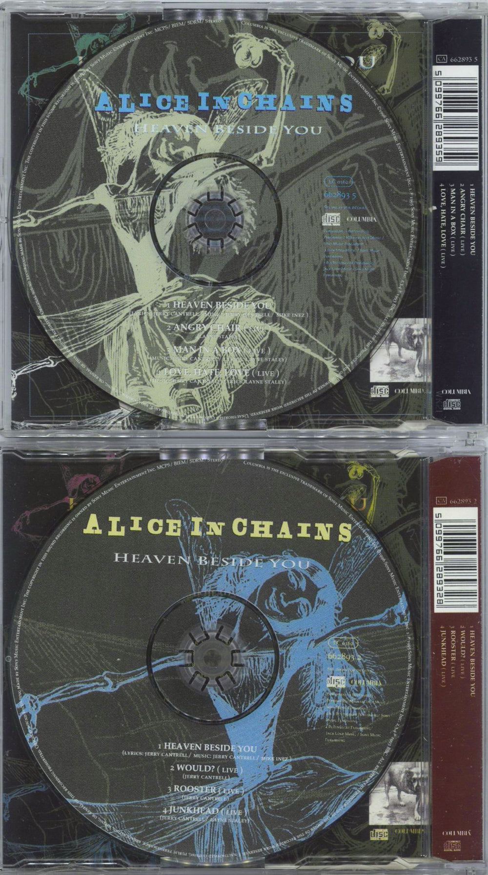 Alice In Chains Heaven Beside You UK 2-CD single set (Double CD single) AIC2SHE404799