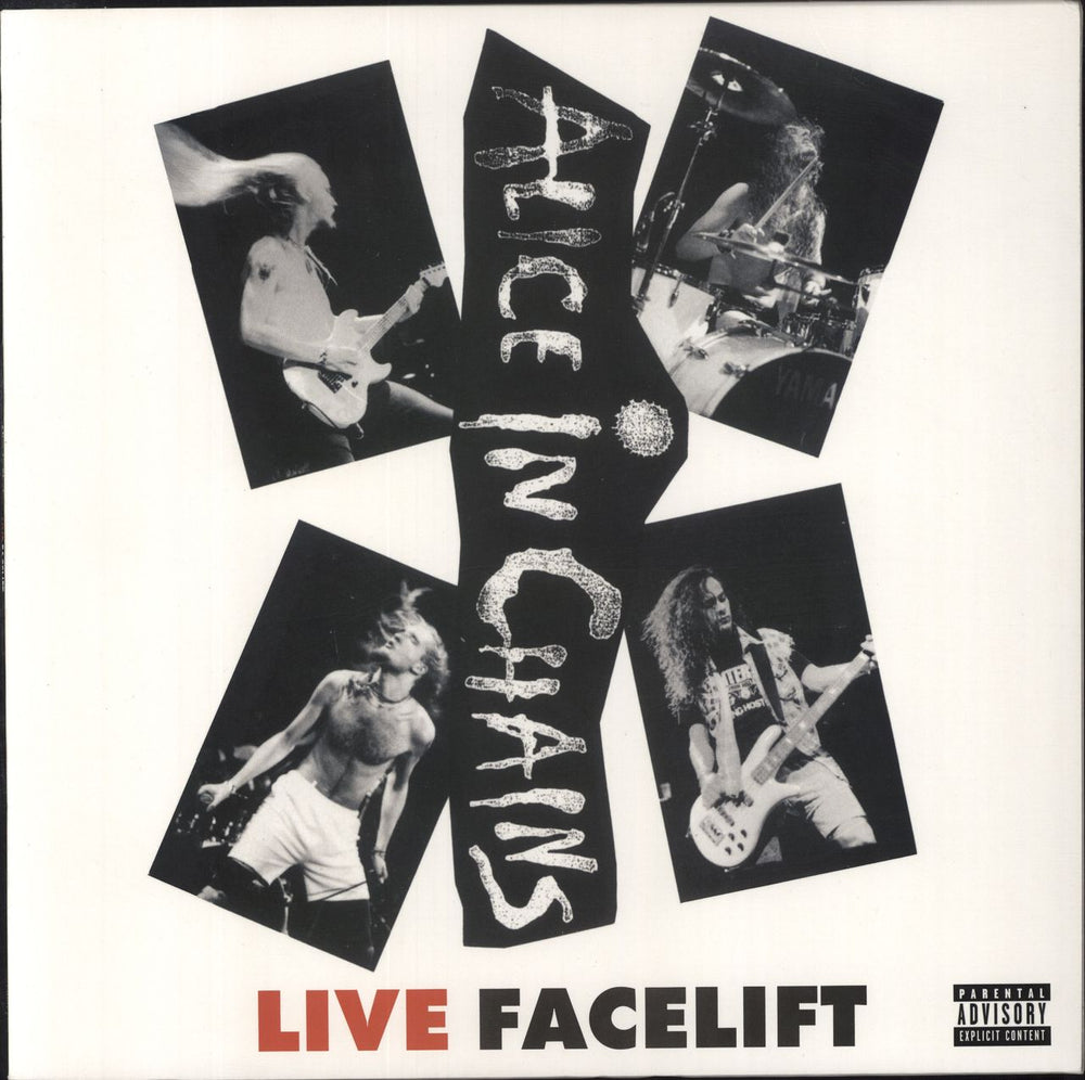 Alice In Chains Live Facelift - RSD UK vinyl LP album (LP record) 88985374931