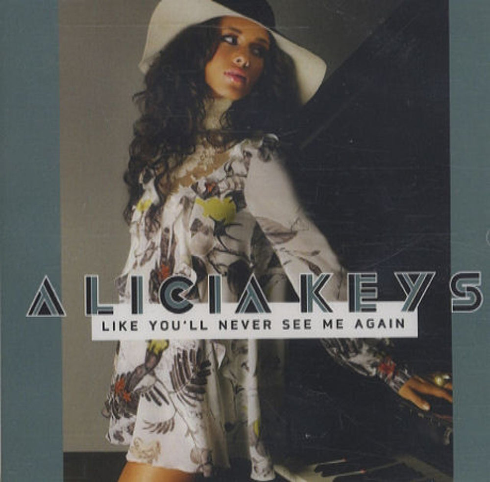 Alicia Keys Like You'll Never See Me Again Japanese Promo CD-R acetate CDR ACETATE