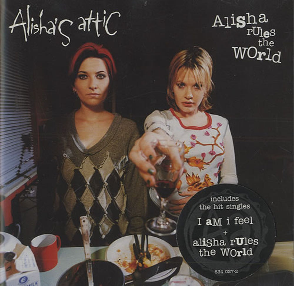 Alisha's Attic Alisha Rules The World UK CD album (CDLP) 534027-2