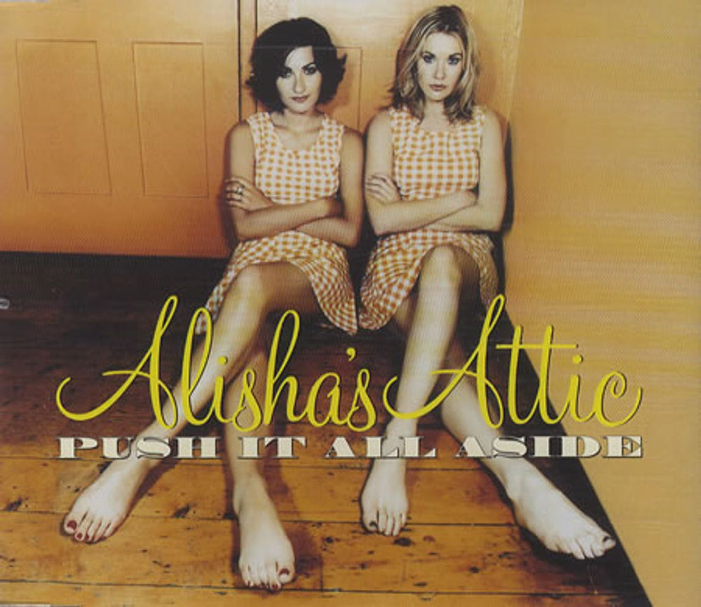 Alisha's Attic Push It All Aside UK CD single (CD5 / 5") AATCD8