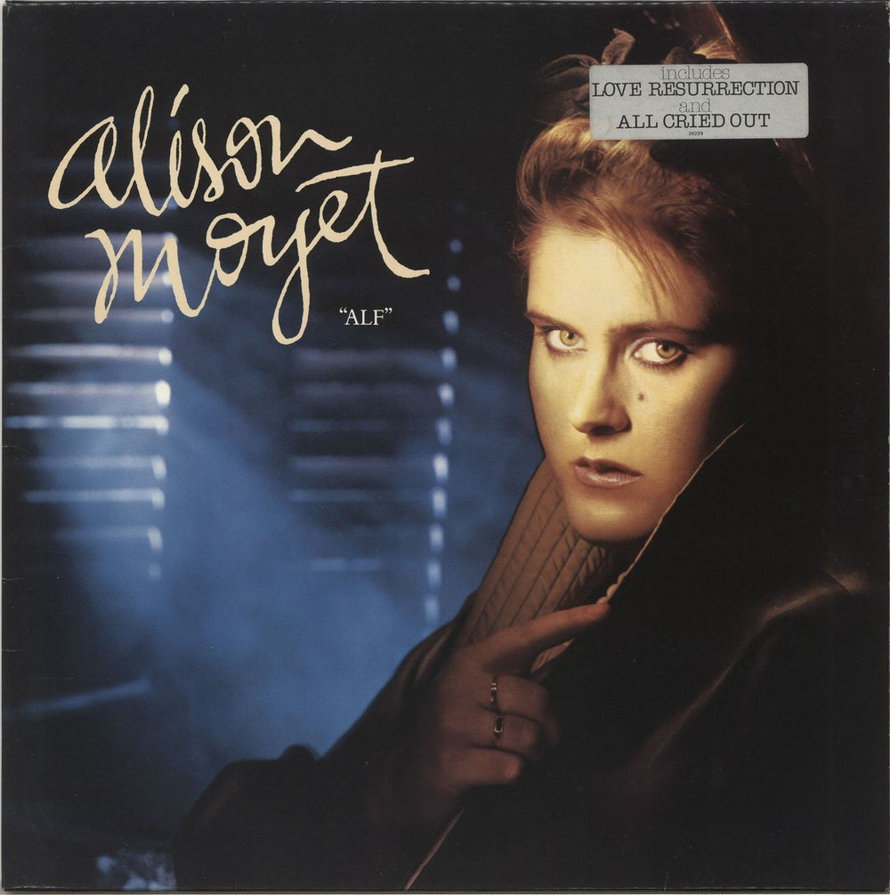 Alison Moyet Alf - Stickered (2-song) UK vinyl LP album (LP record) 26229