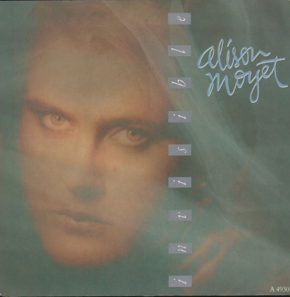 Alison Moyet Invisible UK 7" vinyl single (7 inch record / 45) A4930