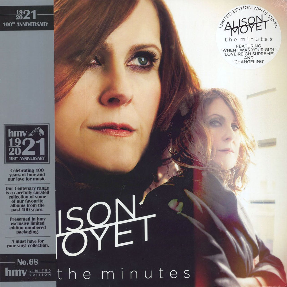 Alison Moyet The Minutes - HMV 100th Anniversary - White Vinyl - Sealed UK vinyl LP album (LP record) COOKLP585X