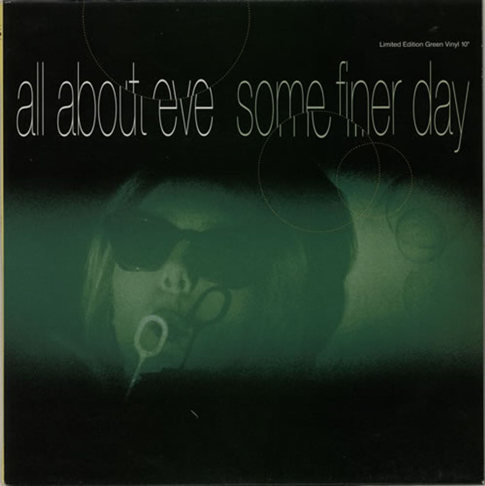 All About Eve Some Finer Day - Green Vinyl UK 10" vinyl single (10 inch record) MCSV1706