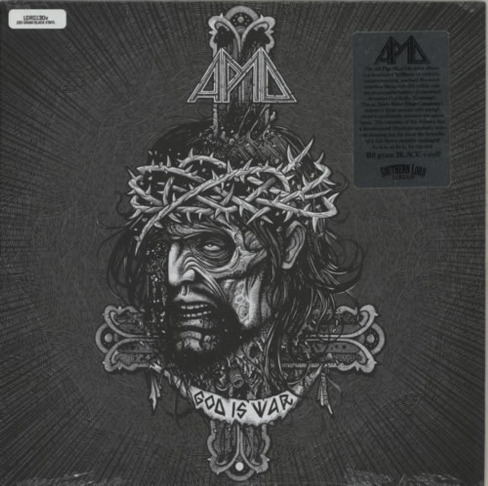 All Pigs Must Die God Is War US vinyl LP album (LP record) LORD130