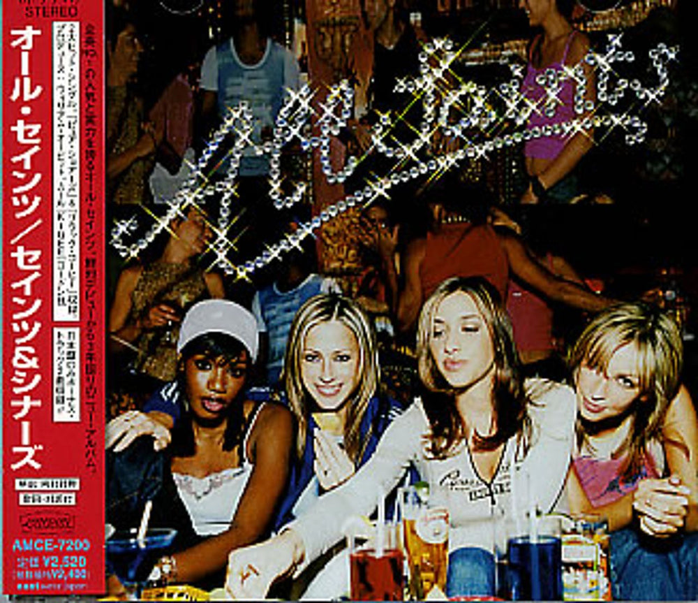 All Saints Saints & Sinners Japanese Promo CD album (CDLP) AMCE-7200