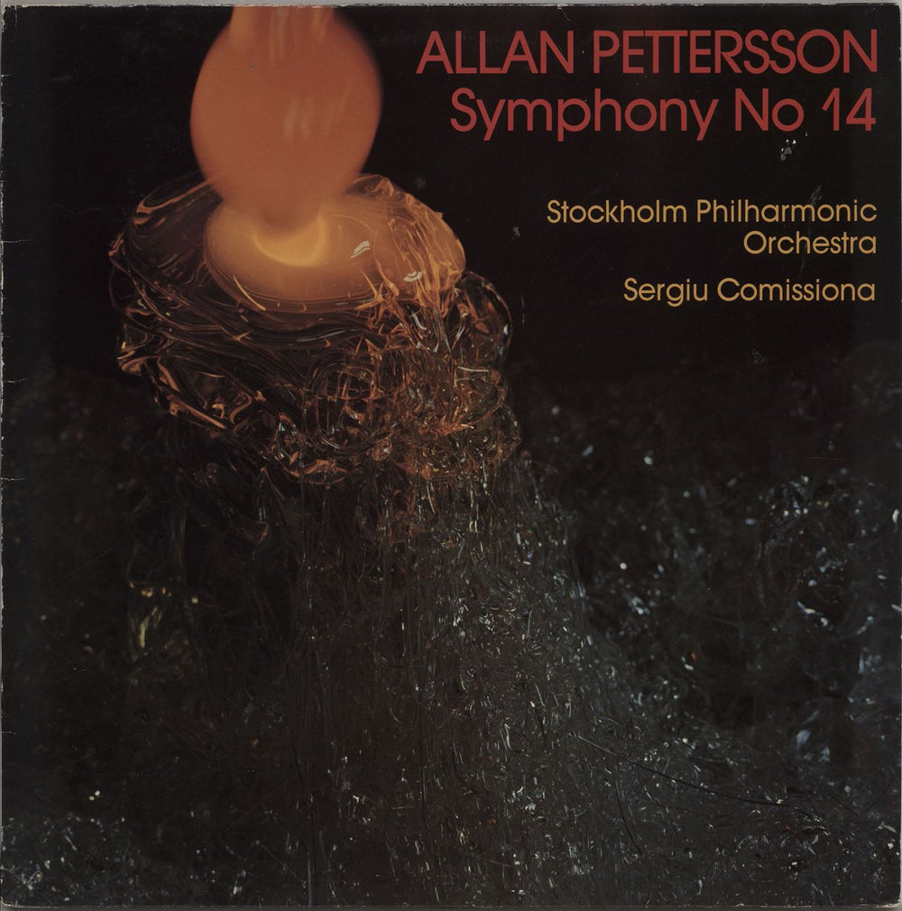 Allan Pettersson Symphony No. 14 Swedish vinyl LP album (LP record) PS12