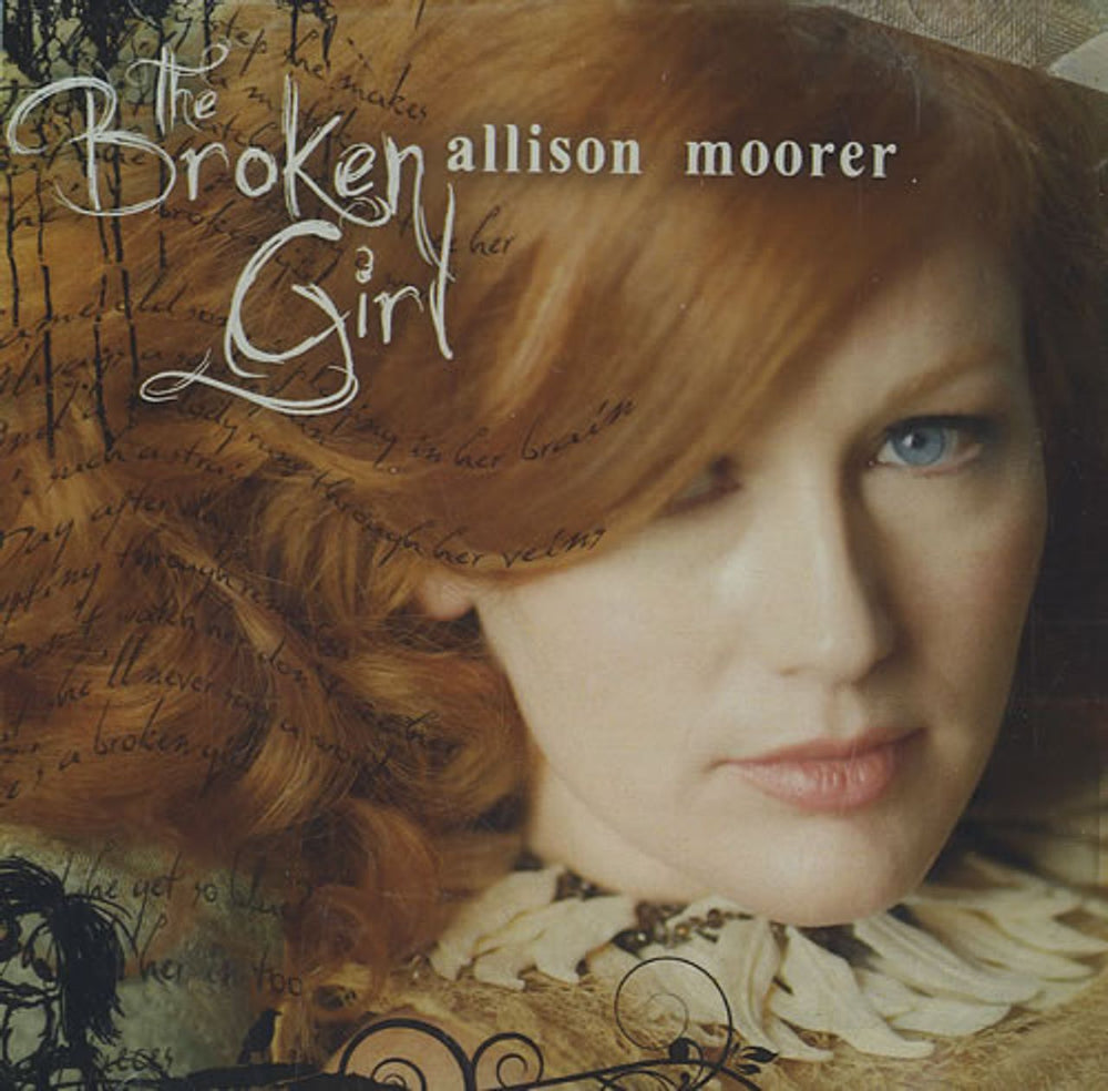 Allison Moorer The Broken Girl US Promo CD-R acetate CDR ACETATE