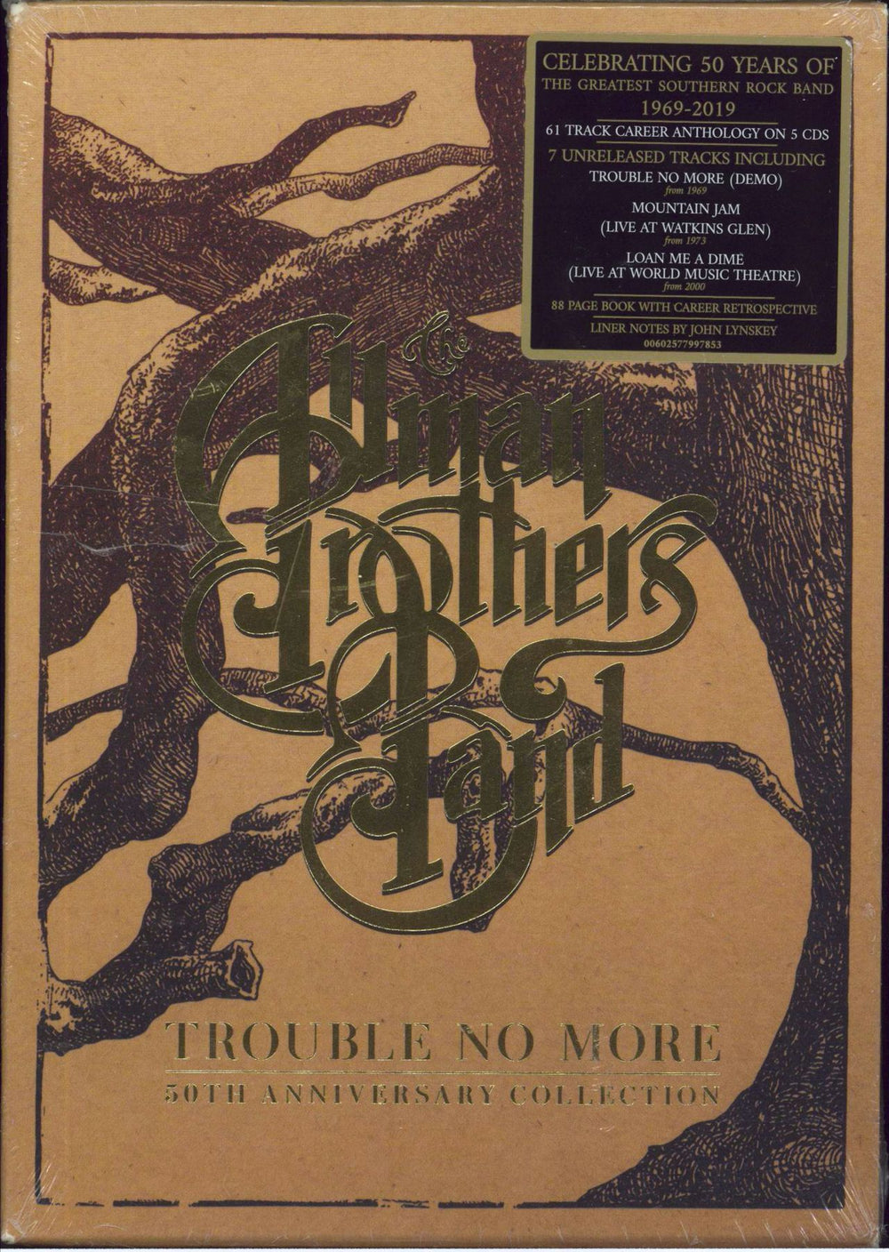 Allman Brothers Band Trouble No More (50th Anniversary Collection) - Sealed US CD Single Box Set 00602577997853