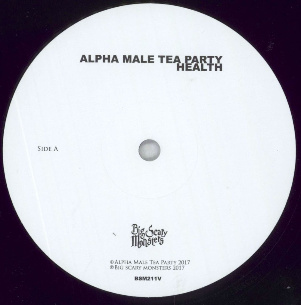 Alpha Male Tea Party Health - Shrink UK vinyl LP album (LP record) 5O6LPHE828088