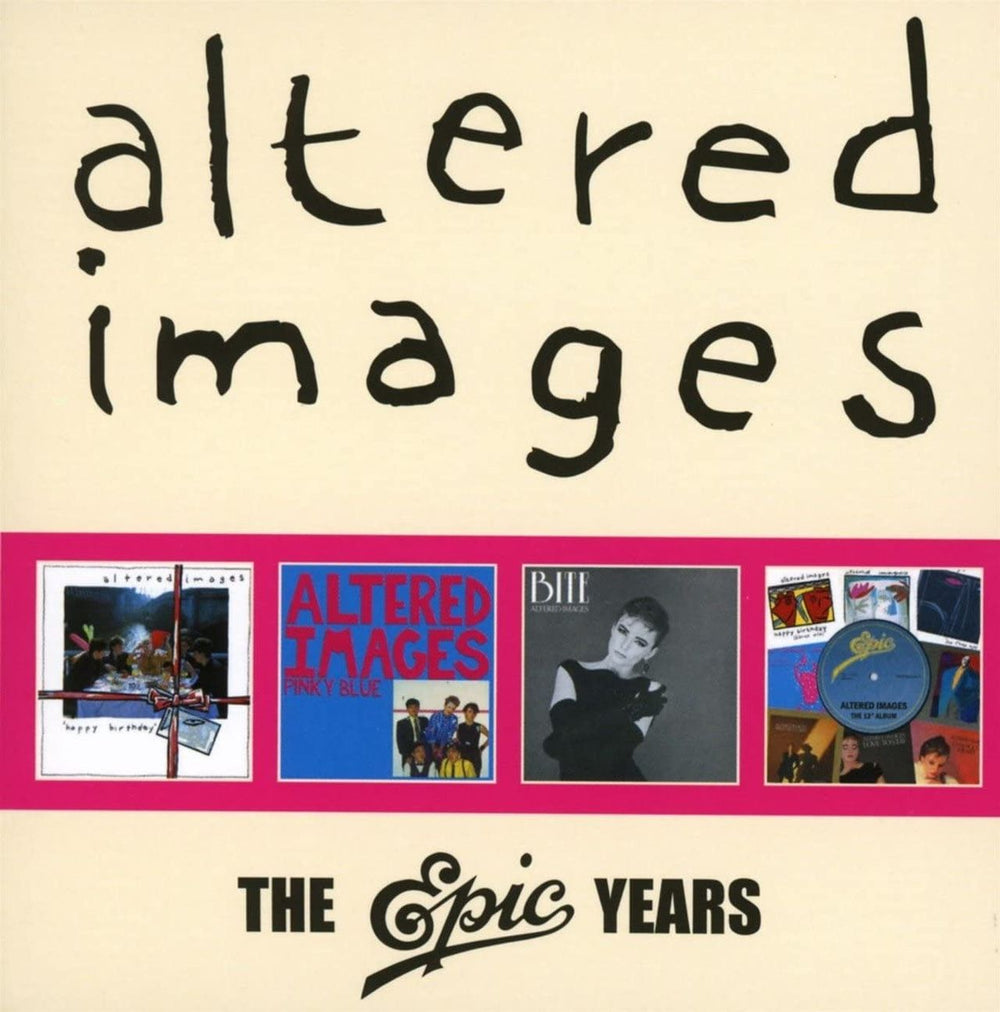 Altered Images The Epic Years UK CD Album Box Set CRCDBOX49