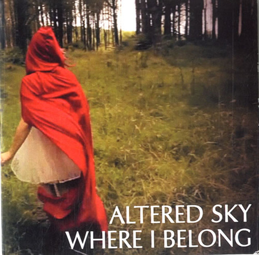 Altered Sky Where I Belong UK Promo CD-R acetate CD-R