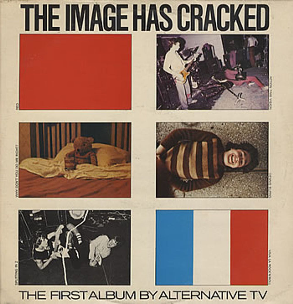 Alternative TV The Image Has Cracked - Laminated Sleeve UK vinyl LP album (LP record) DLP01