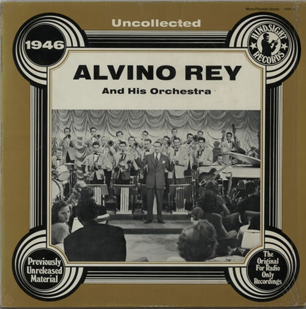 Alvino Rey Uncollected 1946 US vinyl LP album (LP record) HSR-121