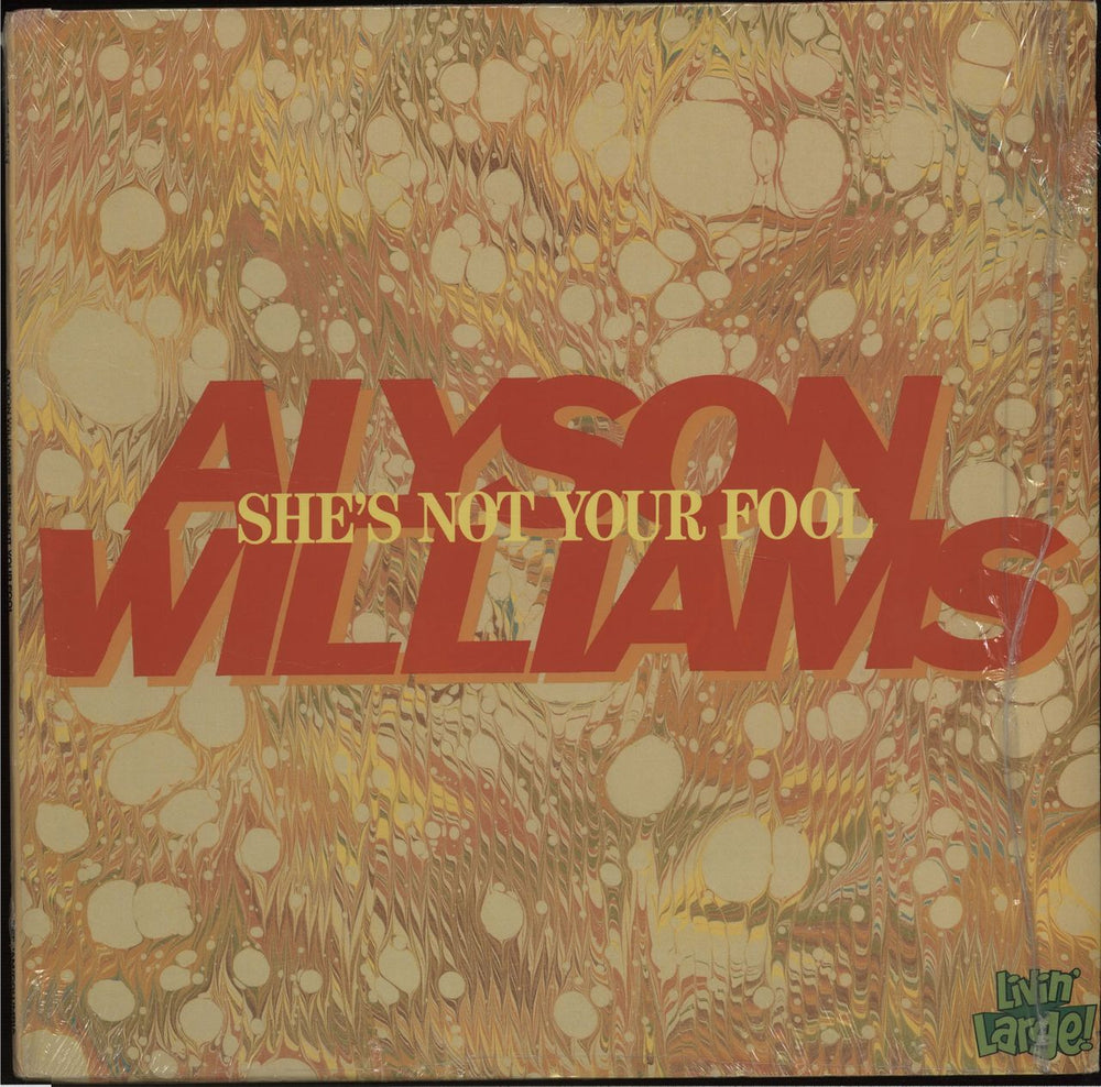 Alyson Williams She's Not Your Fool US 12" vinyl single (12 inch record / Maxi-single) 44-73724