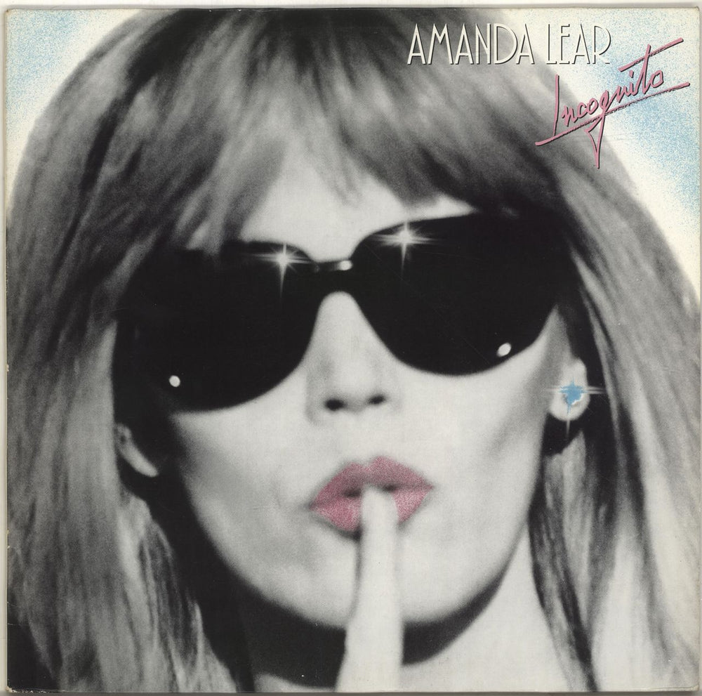 Amanda Lear Incognito German vinyl LP album (LP record) 203450-320