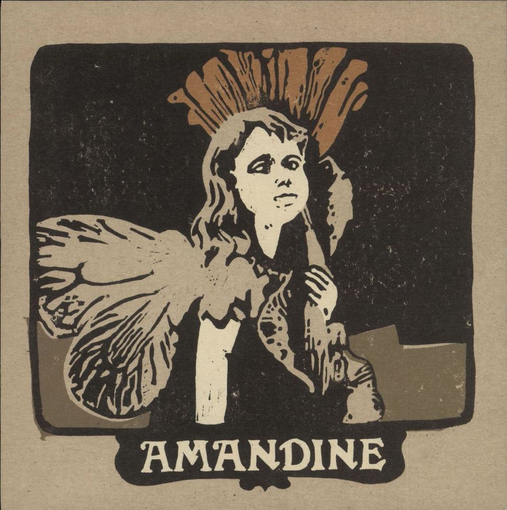 Amandine Halo UK 7" vinyl single (7 inch record / 45) 7FAT17