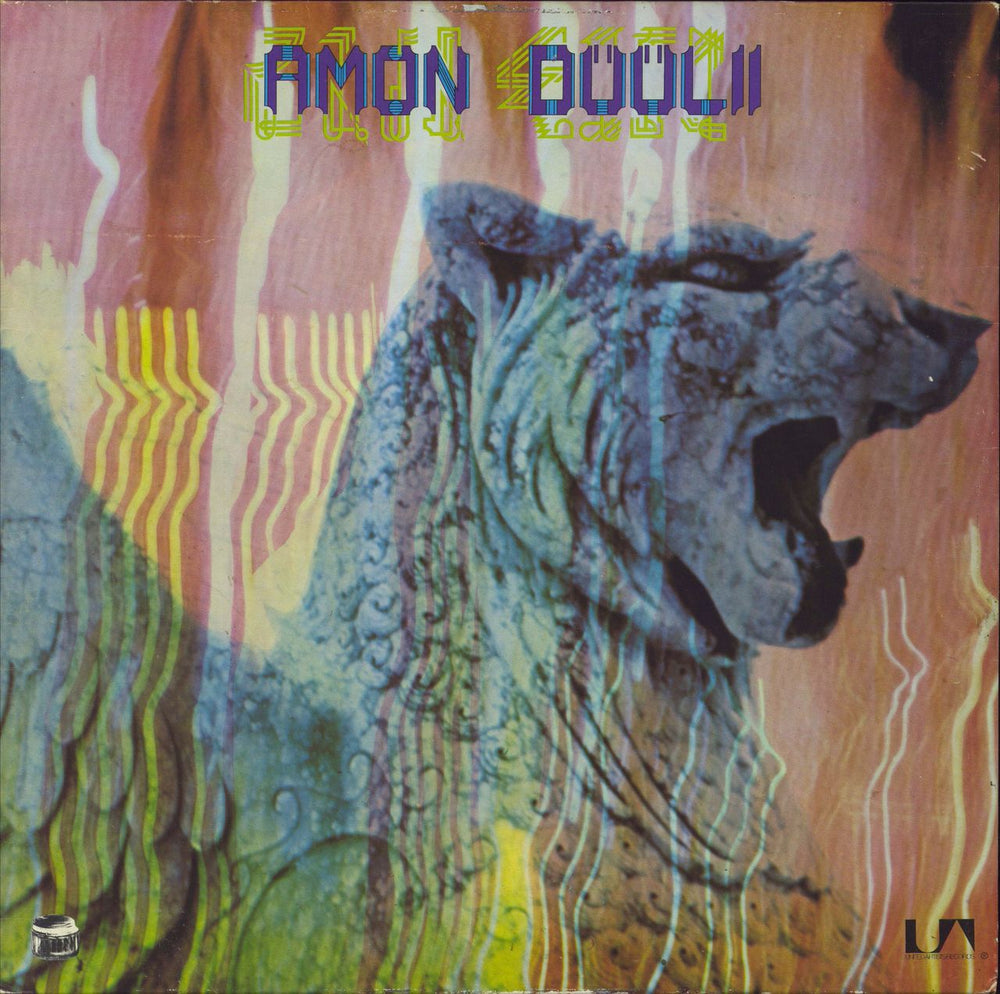 Amon Düül Wolf City - VG+ UK vinyl LP album (LP record) UAG29406