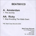 Amsterdam The Journey UK Promo CD-R acetate CD-R ACETATE