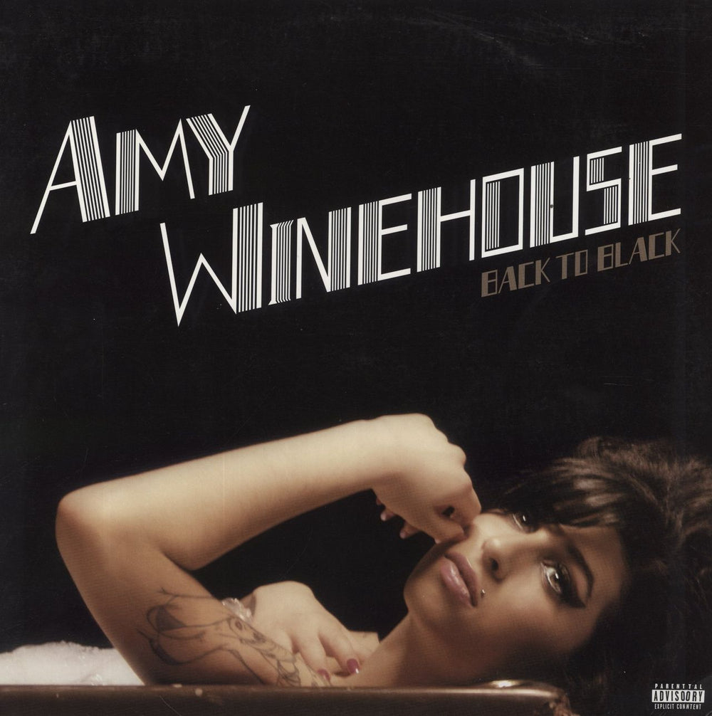 Amy Winehouse Back To Black US vinyl LP album (LP record) B000899401